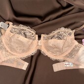 Жіночий мереживний бюстгальтер Venus, персиковий 85C