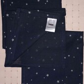 Серветки лляні "Зірочки на льоні" (комплект 3 шт.)