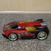 Hot Wheels Машинка електромеханічна червона Turbo Expander Black maelstrom light & sound vehicle