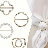 Елегантні кільця для шарфів