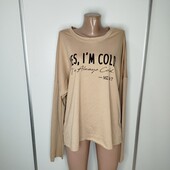 Бежевий реглан,, Yes....'' р L Пог -58