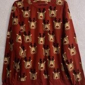 Женская теплая мягусенькая домашняя пижамная кофта отличного качества