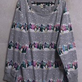 Женская байковая домашняя пижамная кофта отличного качества