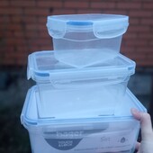 Набор контейнеров с крышками bager 430,1100,2200 мл