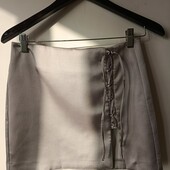 Юбка атласная