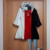 Шикарный карнавальний костюм Круелла де Віль на 5-6