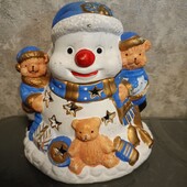 Сніговик-підсвічник.Європа.