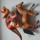 Набір іграшки Динозавр Кінь великі