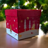 Лот-2 шт! Подарочная новогодняя коробка Yves Rocher ❣️