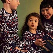 Піжама новорічна дітяча 134-140