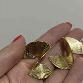 винтажные крупные серьги, бижутерия высокого качества. хит продаж