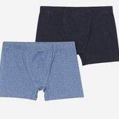 Лот 1шт!!! Чоловічі боксери C&A, р.S (темно-сині)