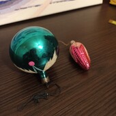 Новорічна іграшка. Скло. Ялинкова прикраса.