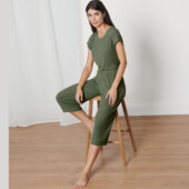 ♕ Якісний жіночий комплект в рубчик від Tchibo, розмір наш 48-50(40/42 євро)