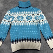 Зимовий светр-гольф для дівчинки 6 р.