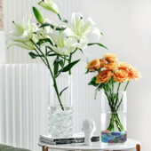 100г Декоративные камни , гидропонический акваскапингпрозрачные, стеклянный грунт,