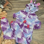 Плюшевый слип, кигуруми на 7/9 лет, состояние отличное