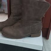 Чоботи зимові нубук 38 розмір