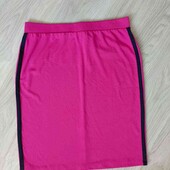 Esmara брендовая стильная юбочка карандаш цвет фуксия размер М евро 40/42