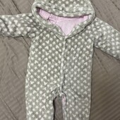 Комбінезон тепленький з вушками