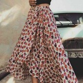 Zara спідниця максі асиметрична