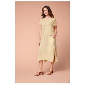 Стильное легкое натуральное платье, вискоза 100%, esmara, р. 36 евро, наши 42-46