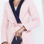 Стильное теплое пальто из кашемира на подкладе