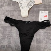 Кружевні трусики - стрінги - размер( S/M)