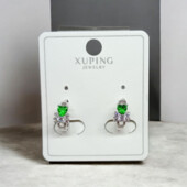 Сережки 'Xuping' Фіаніт (Родій) 058623