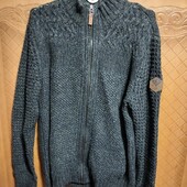 Тепла чоловіча кофта на змійці, без нюансів.