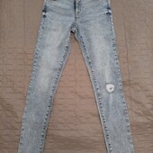 Новые джинсы скинни р.XS