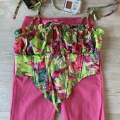 Яркая майка топ