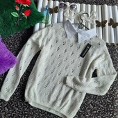 Новый белый свитер