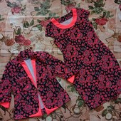 Костюм женский платье с пиджаком