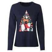 Арт.795 лонгслів піжамний жіночий esmara євро розмір xs 32/34.