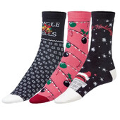 3пари! Жіночі новорічні шкарпетки Esmara. 35-38р