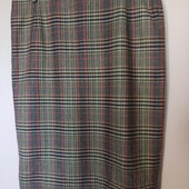 Картата брендова спідниця