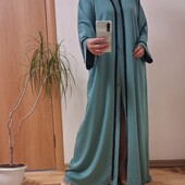 Красиве плаття кардиган в підлогу з вишивкою розмір 16-18