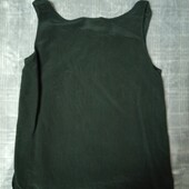 Двухслойная лёгкая шелковая блуза - топ , р. S