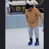 Мужская зимняя куртка парка staff