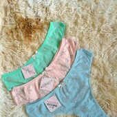 Nicoletta!!! Комплект 3 штуки!!! Стринги женские, размер 50. Фото реальное!!!