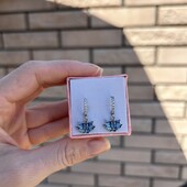 Срібні дитячі сережки метелики s925