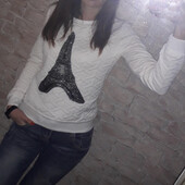 Джемпер с Эйфелевой башней