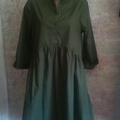 Сукня кольору хакі