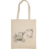 Еко сумка розмальовка Трактор Crelando Німеччина