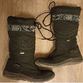 Сапожки на овчині теплі р,37 Стелька 24,3-24,5 см Є захист від снігу