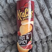 Чіпси в тубусах Cracks 160 г Великі. Смак Гостро-пряний