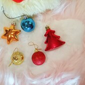 ❤️Ёлочные игрушки лот 5 штуки❤️