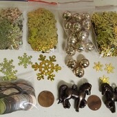 Набір сніжинок і наместин, 700шт