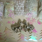 Набір сніжинок і наместин, 605шт